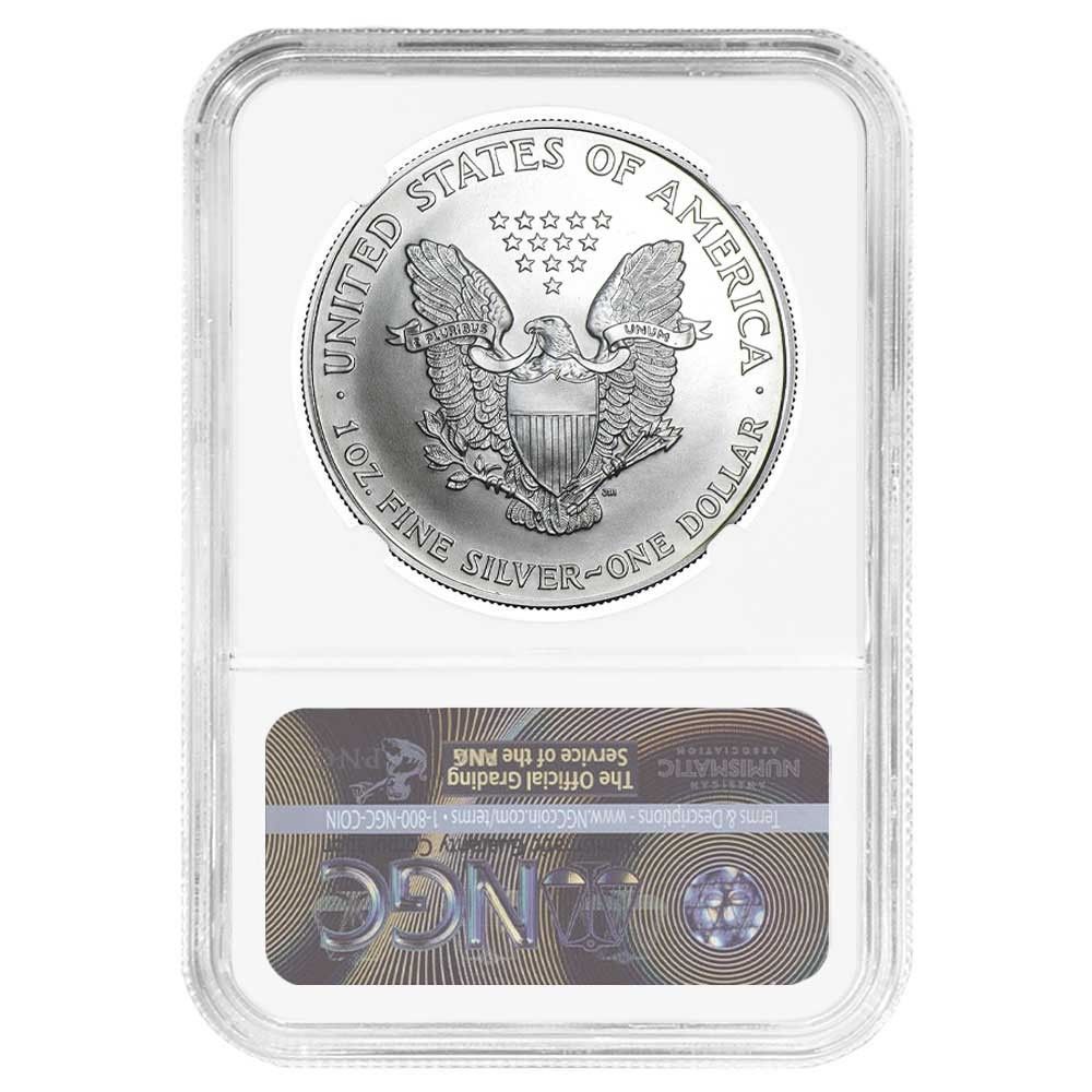 ★鑑定価格約1.6万円！！★アメリカ イーグル 1ドル 銀貨 PF69 NGC ☆鑑定価格約1.6万円！！☆アメリカ イーグル 1ドル 銀貨 PF69 NGC ☆