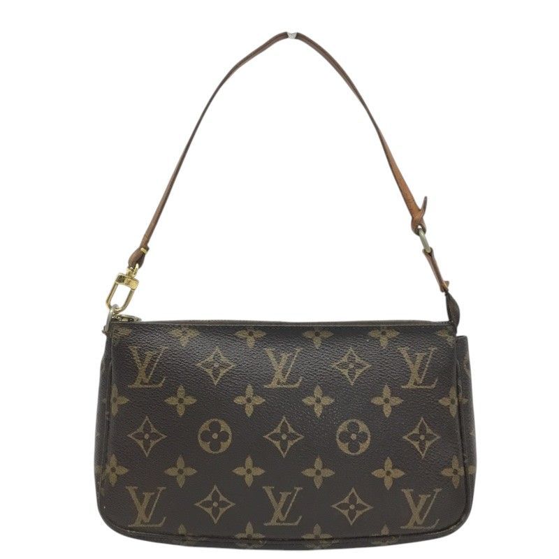 LOUIS VUITTON ルイヴィトン ポシェットアクセソワール M 51980 ハンドバッグ ポーチ モノグラム 品 B 質屋 か ｎ