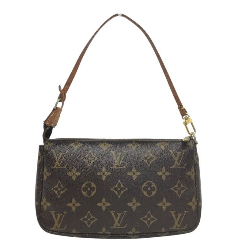LOUIS VUITTON ルイヴィトン ポシェットアクセソワール M 51980 ハンドバッグ ポーチ モノグラム 品 -B 質屋 か ｎ