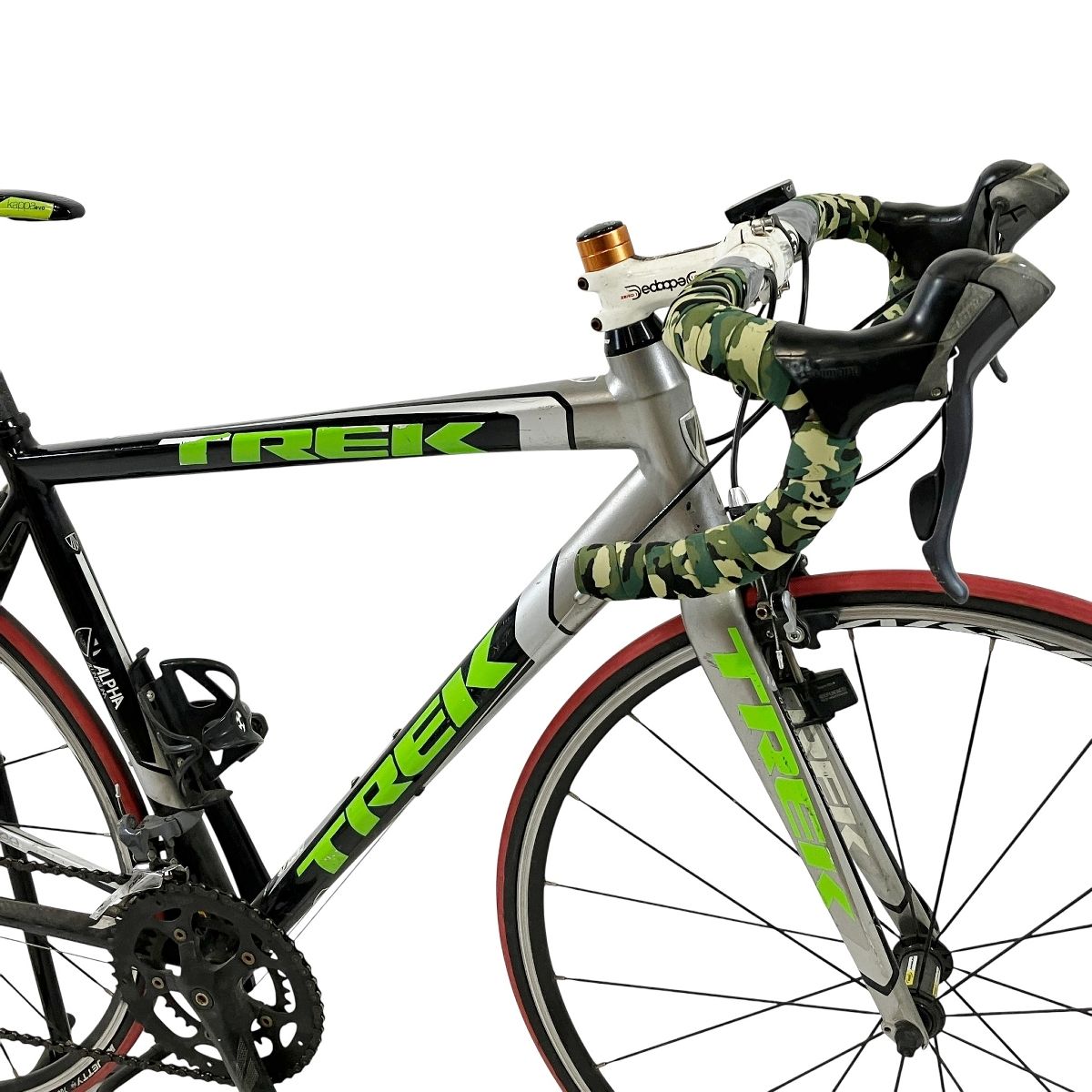 TREK Alpha 2.3 ロードバイク 外装2x8 Black / Silver 自転車 トレック