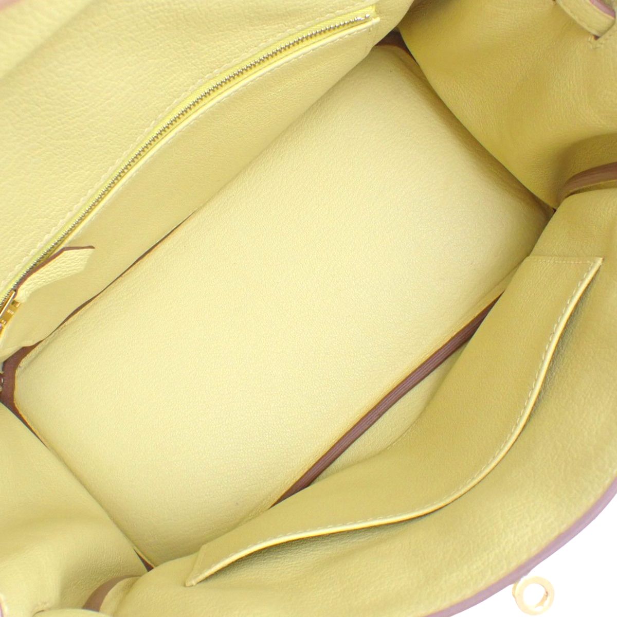 HERMES(エルメス) バーキン25 ジョーヌプッサン イエロー黄 トゴ