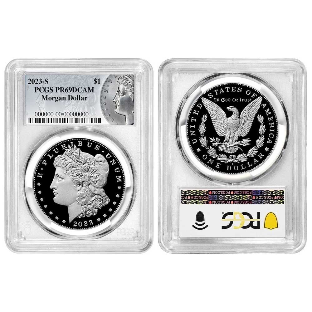 2025 S プルーフ 1ドル モルガン＆ピース シルバー セット PCGS モルガン