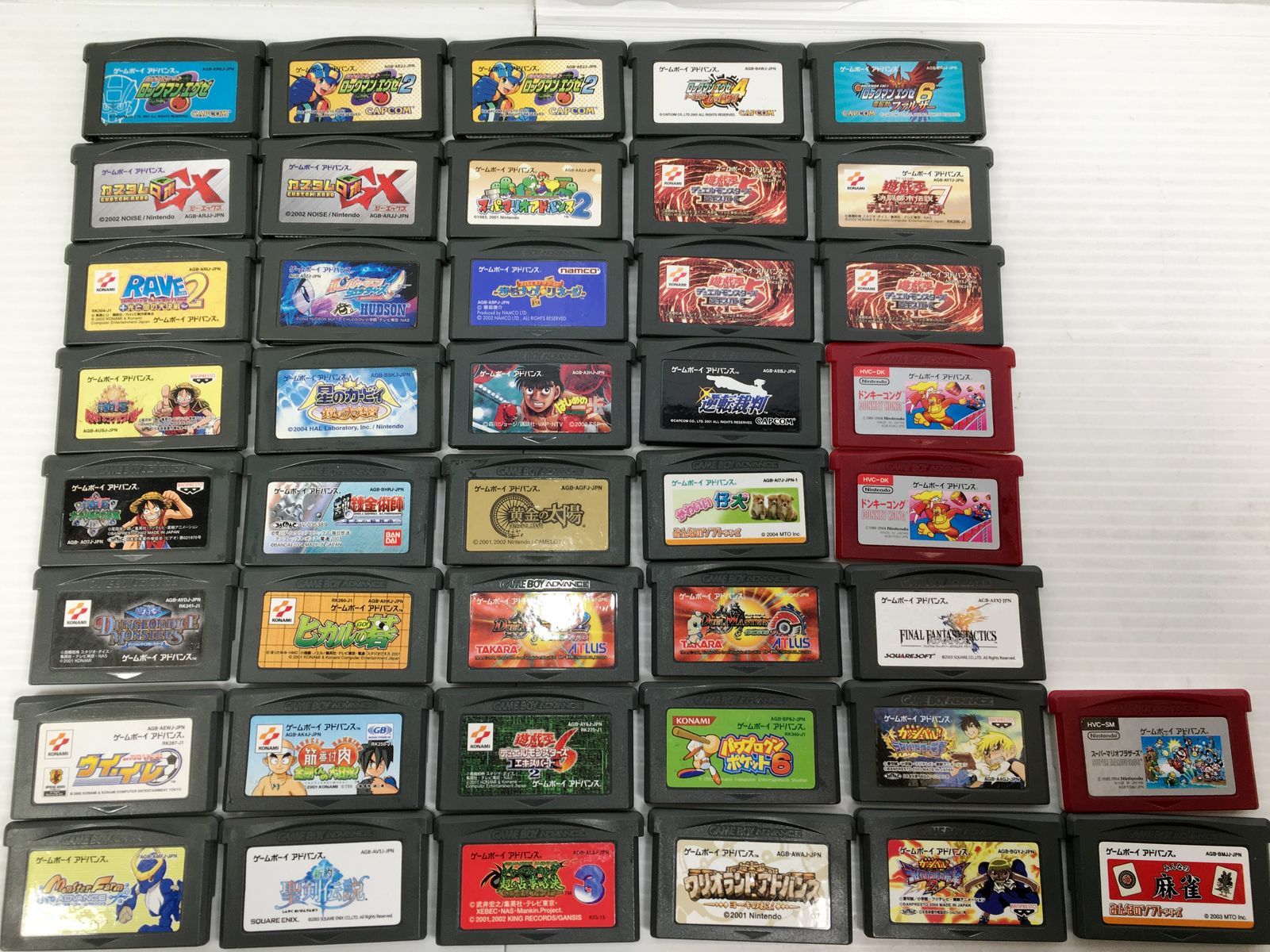 ジャンク】ゲームボーイアドバンス ソフト 42本 大量まとめセット