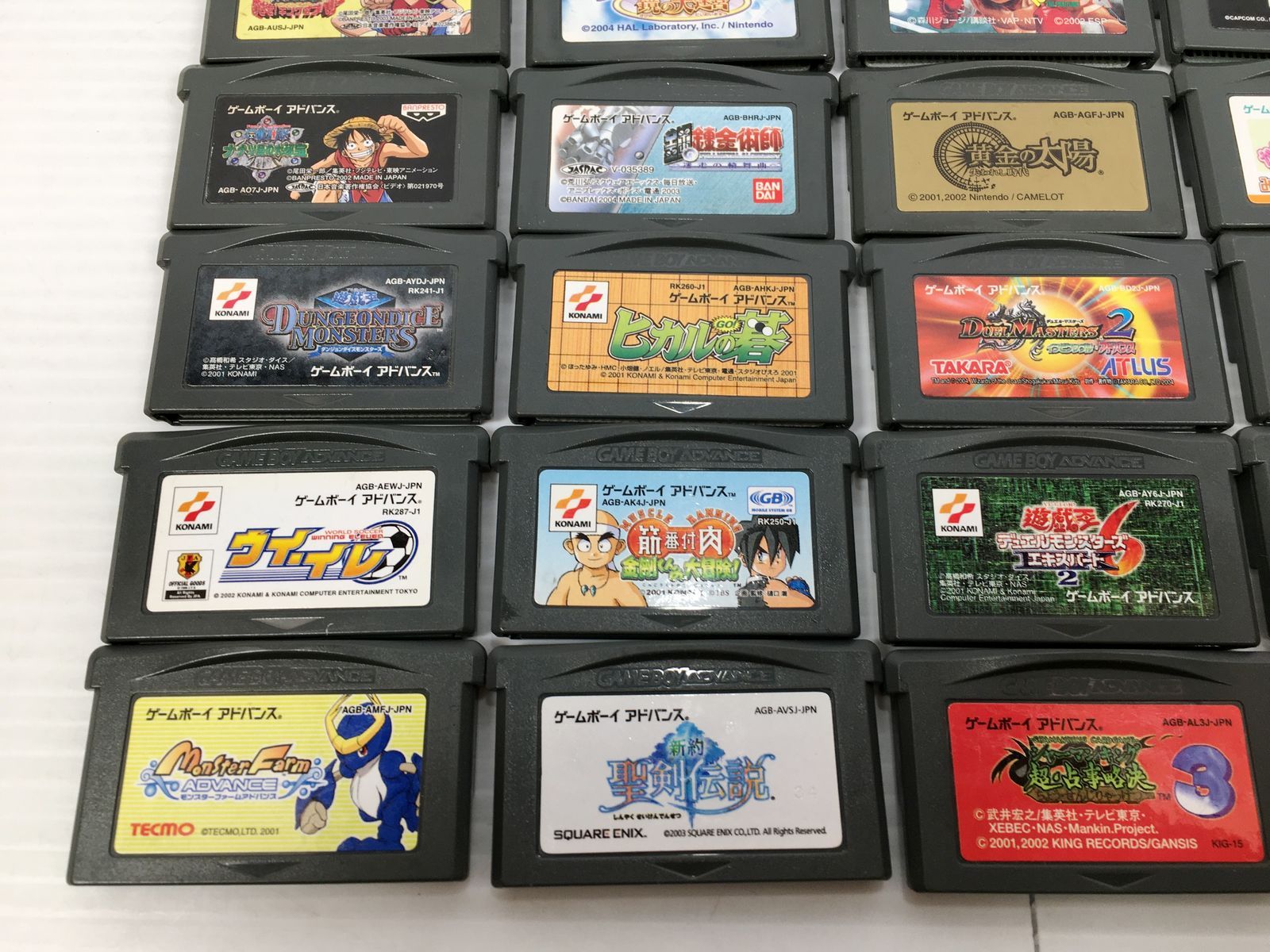 ジャンク】ゲームボーイアドバンス ソフト 42本 大量まとめセット