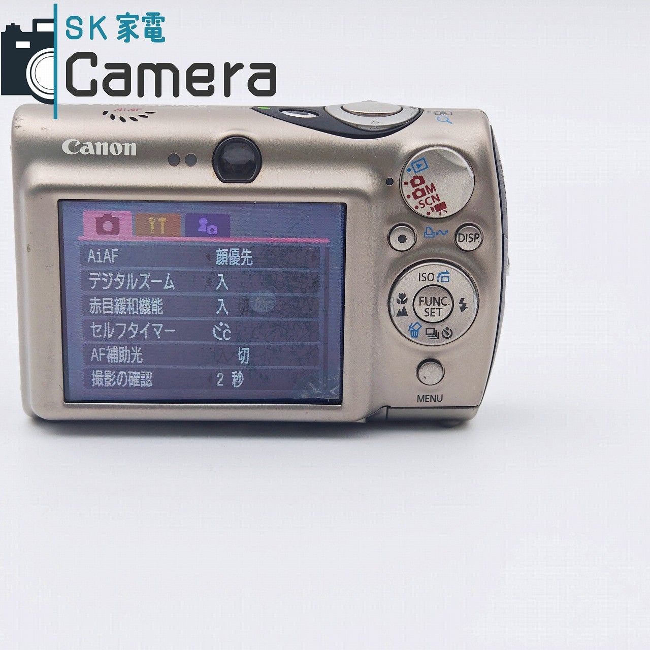 中古】 Canon IXY DIGITAL 1000 キャノン イクシーデジタル コンパクト