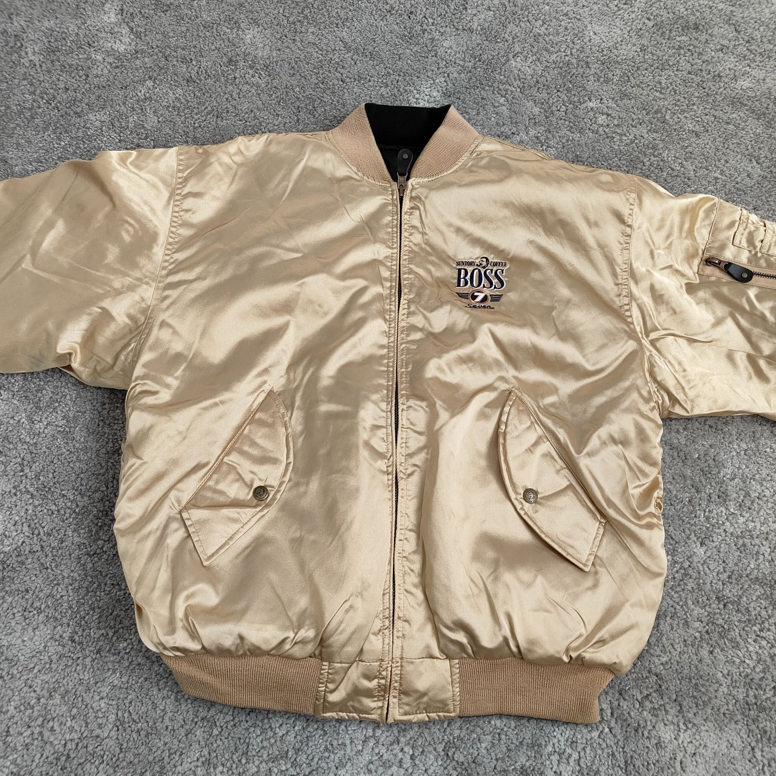 moto　新品未使用SUNTORY BOSS ボンバージャケット 2枚ペア moto 新品未使用SUNTORY BOSS ボンバージャケット 2枚ペア moto様専用