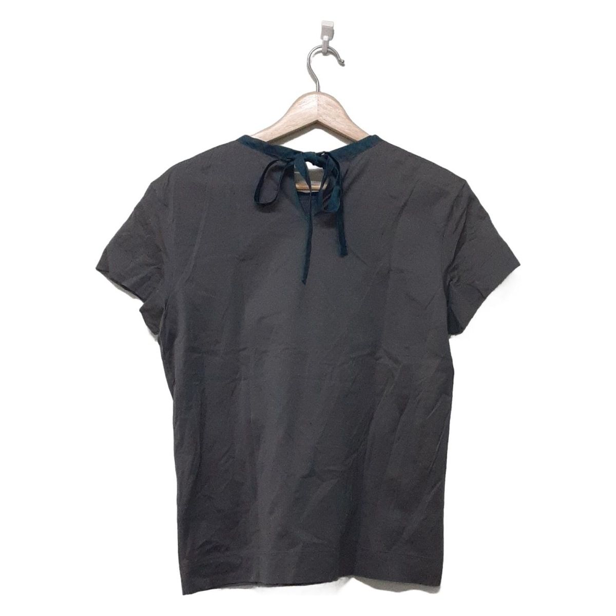 LOUIS VUITTON ルイヴィトン 半袖カットソー サイズS レディース - グレー×ブルーグレー