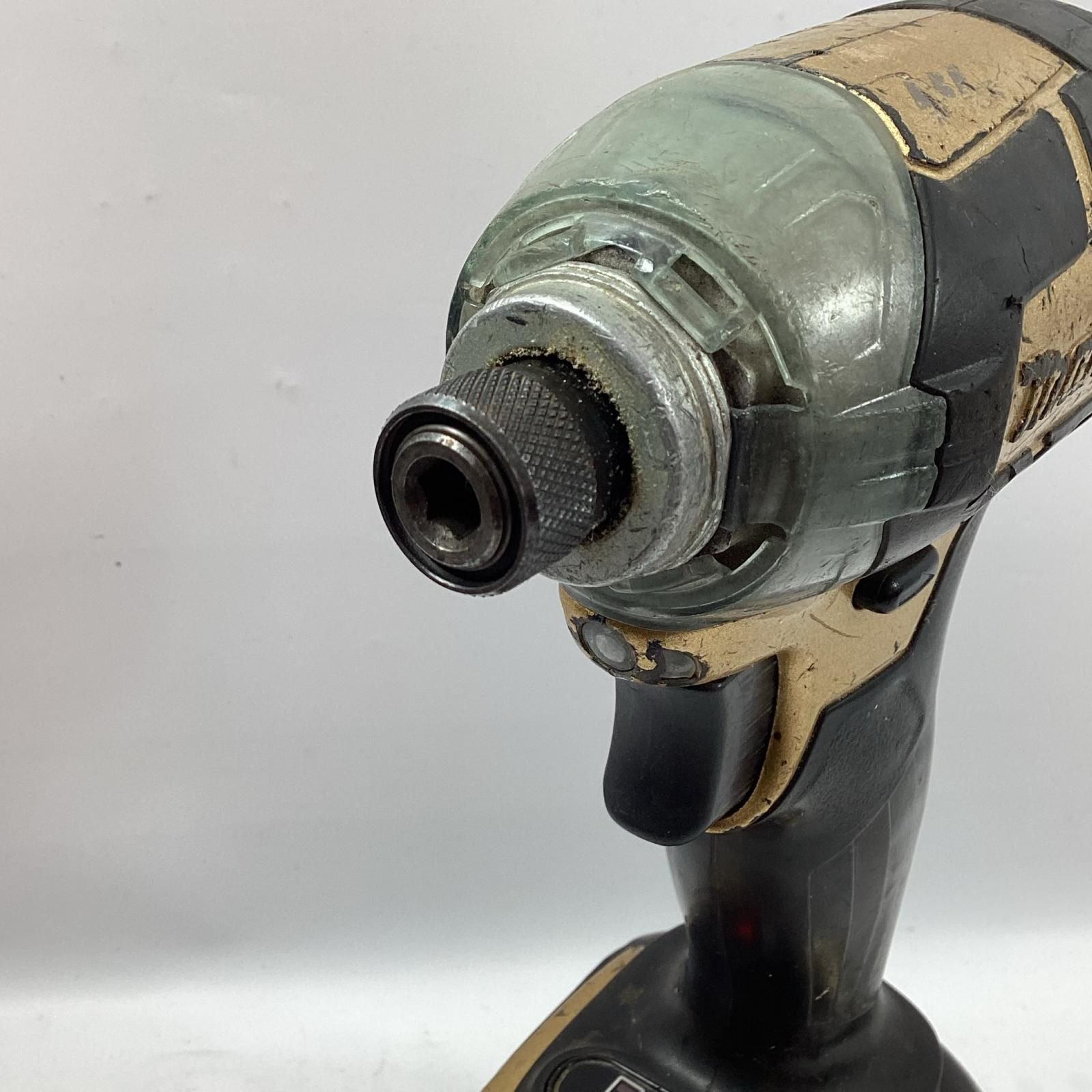  MAKITA マキタ インパクトドライバ ブラック×ゴールド 充電器 充電池 ケース付 電動インパクトドライバー ドリル ドライバー レンチ