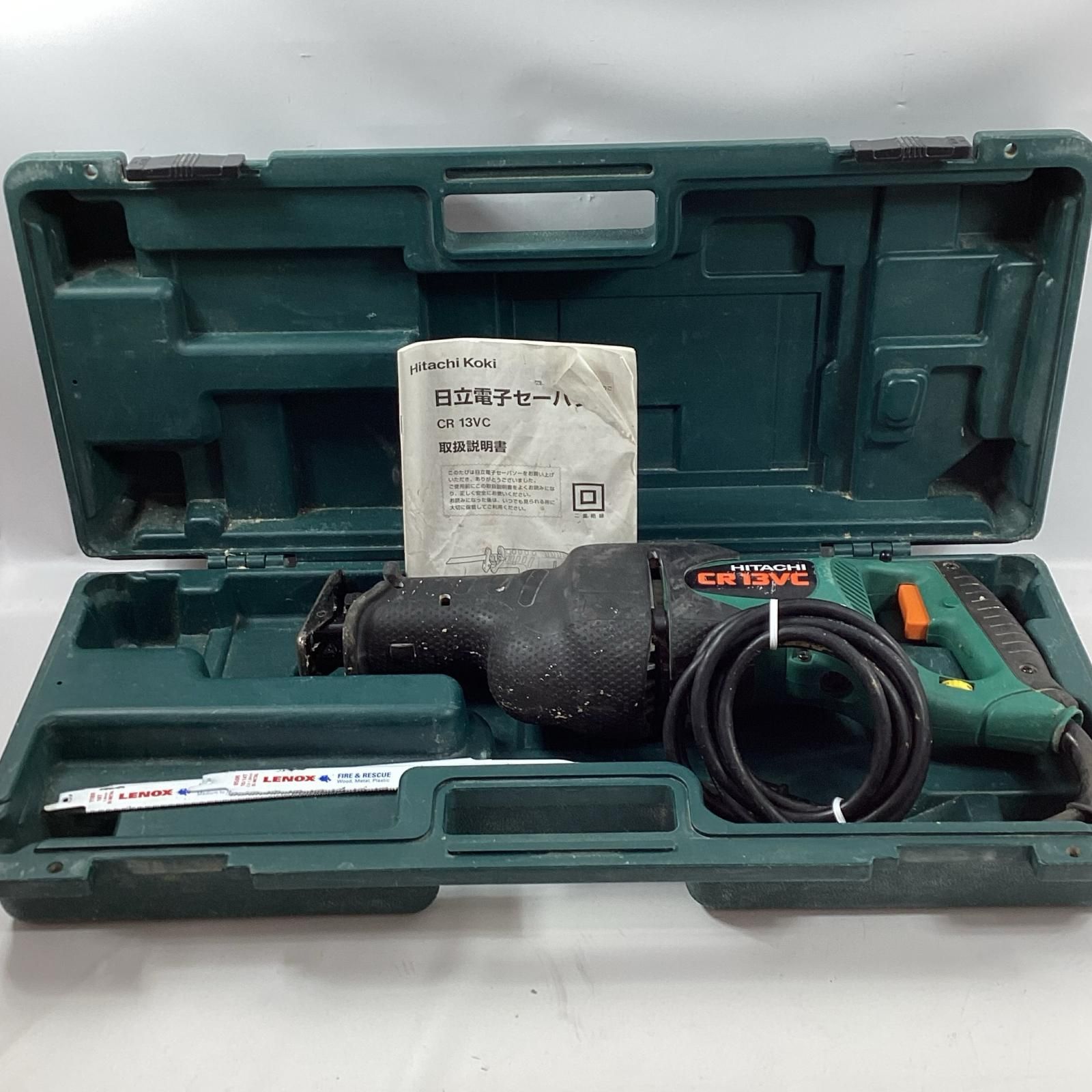 HITACHI 日立 セーバーソー CR13VC グリーン - メルカリ HITACHI 日立 セーバーソー CR13VC グリーン - メルカリ