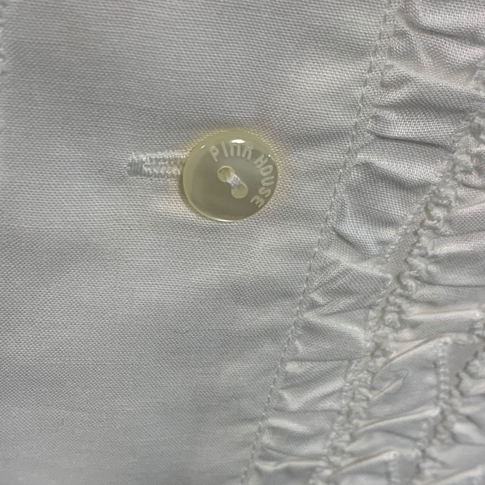 PINKHOUSE ピンクハウス フリル ワンピース 最高 古着 白 PINKHOUSE