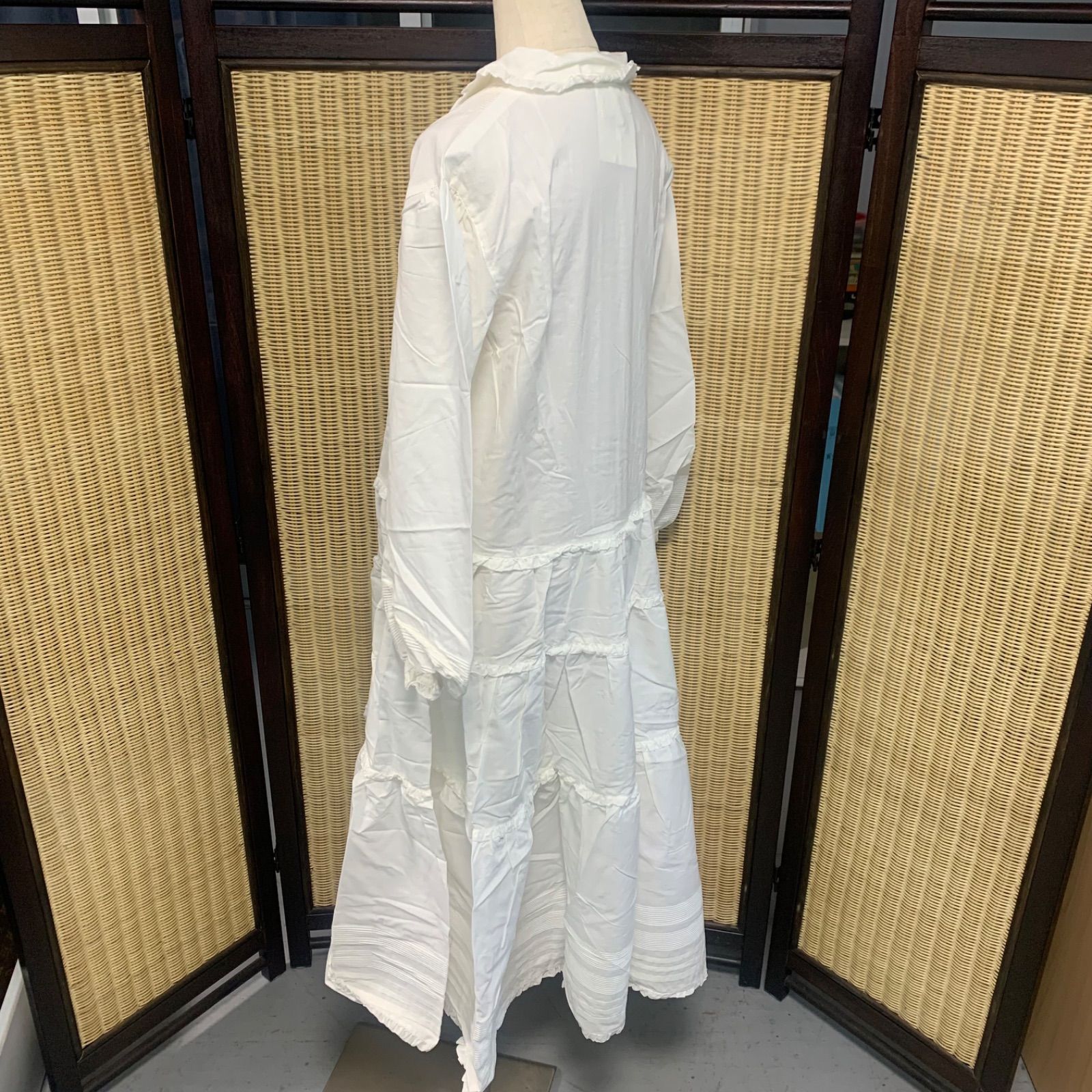 PINKHOUSE ピンクハウス フリル ワンピース 最高 古着 白 PINKHOUSE