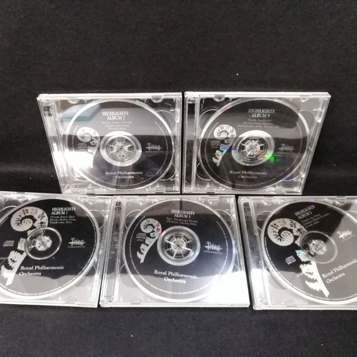 ロイヤルフィルハーモニー管弦楽団 ハイライトアルバムCD 10枚組 全84