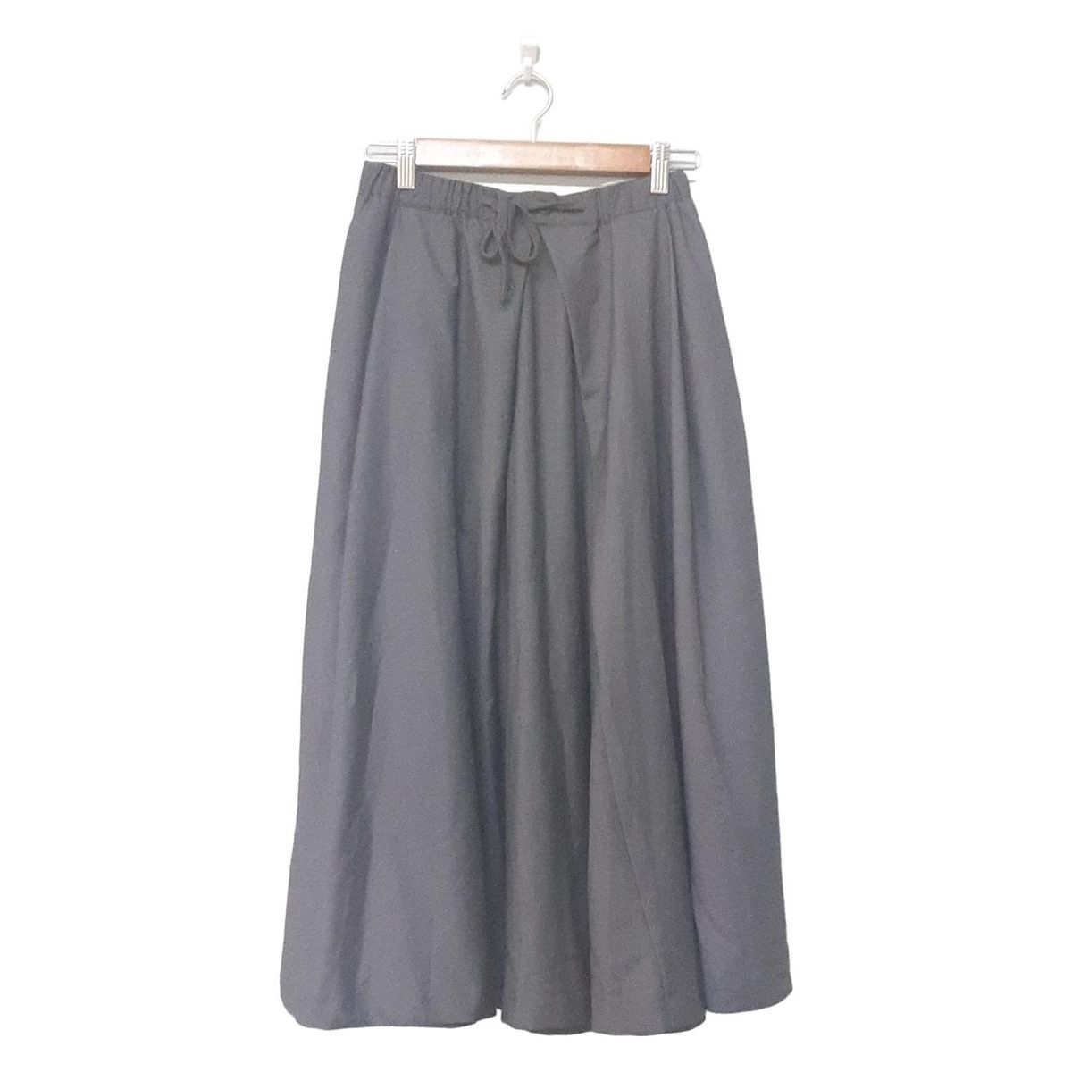 marble SUD マーブルシュッド ロングスカート レディース - ダークグレー ウエストゴム