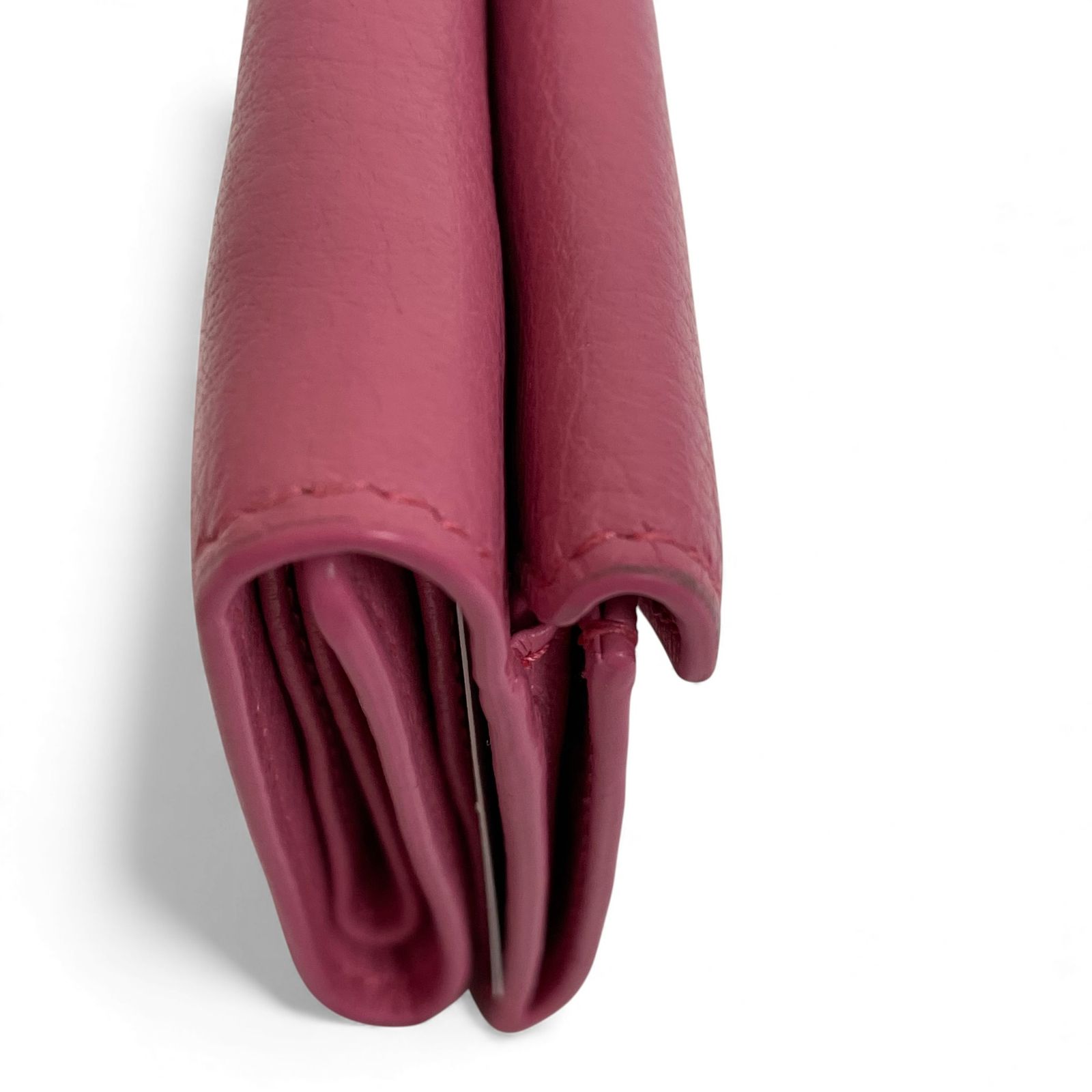 バレンシアガ 三つ折り財布 コンパクトウォレット ペーパー ミニウォレット レザー 391446