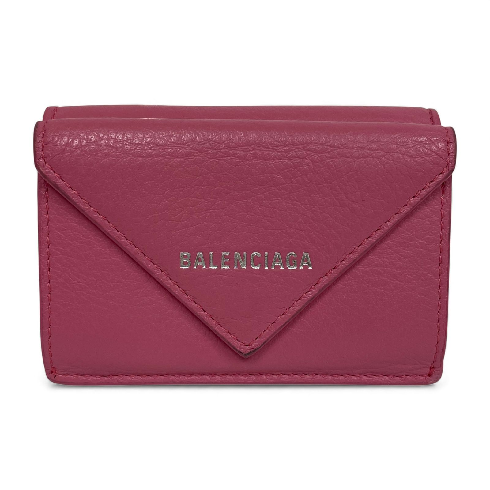 【メルカリ市限定価格】美品希少 バレンシアガ レザー三つ折り財布 レア✨バレンシアガ 三つ折り財布 ペーパー スター 星柄 レザー