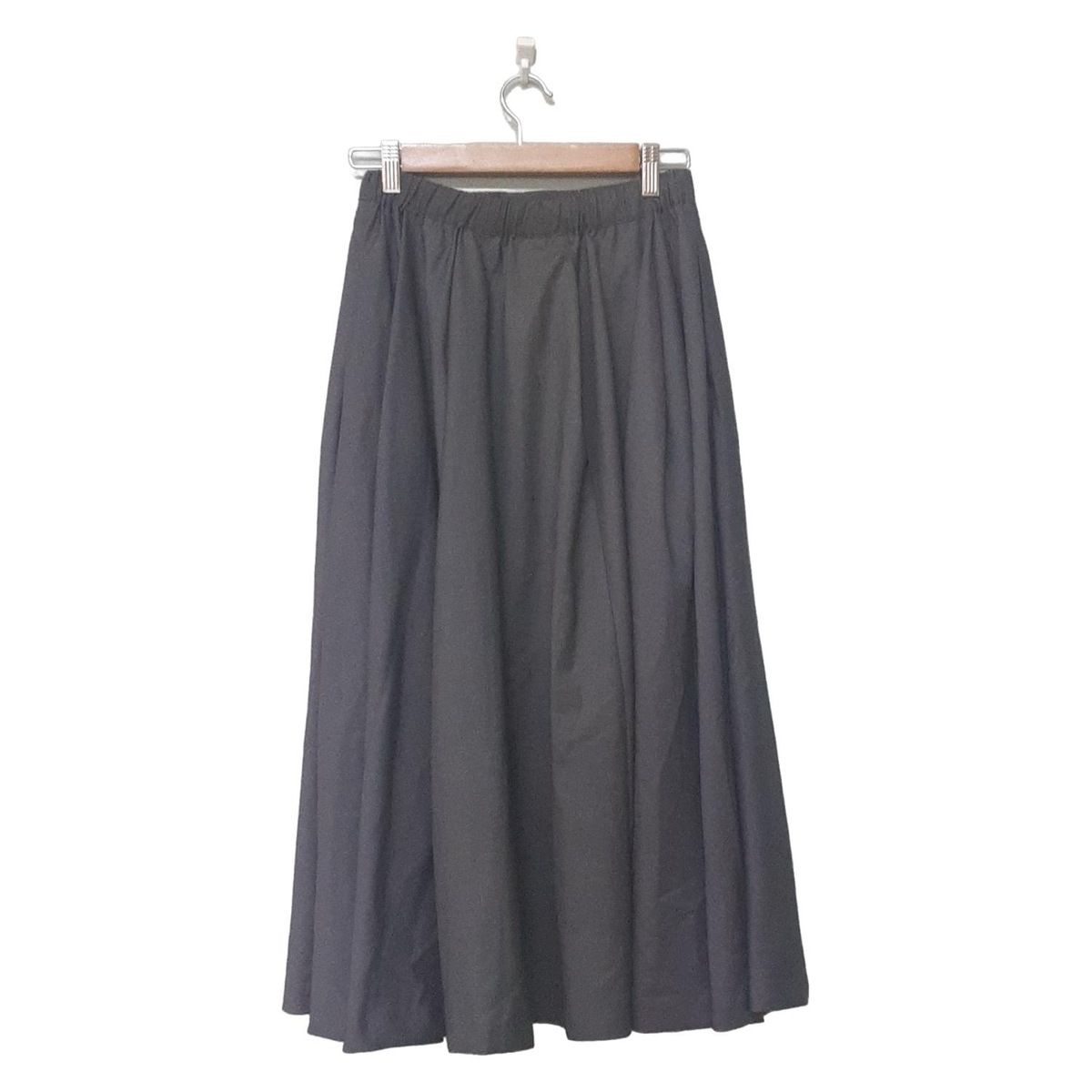 marble SUD マーブルシュッド ロングスカート レディース - ダークグレー ウエストゴム