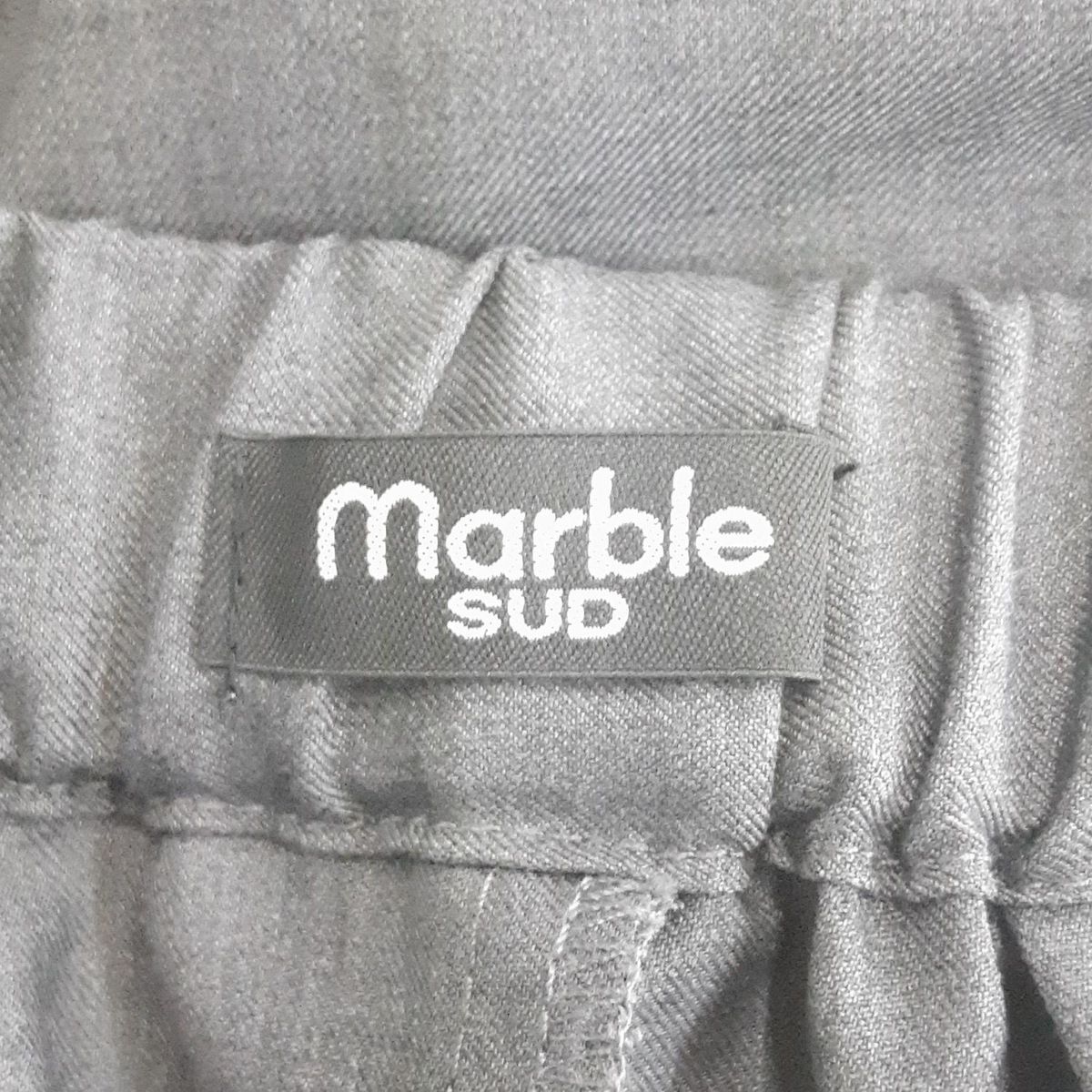  marble SUD マーブルシュッド ロングスカート レディース - ダークグレー ウエストゴム その他 ロングスカート