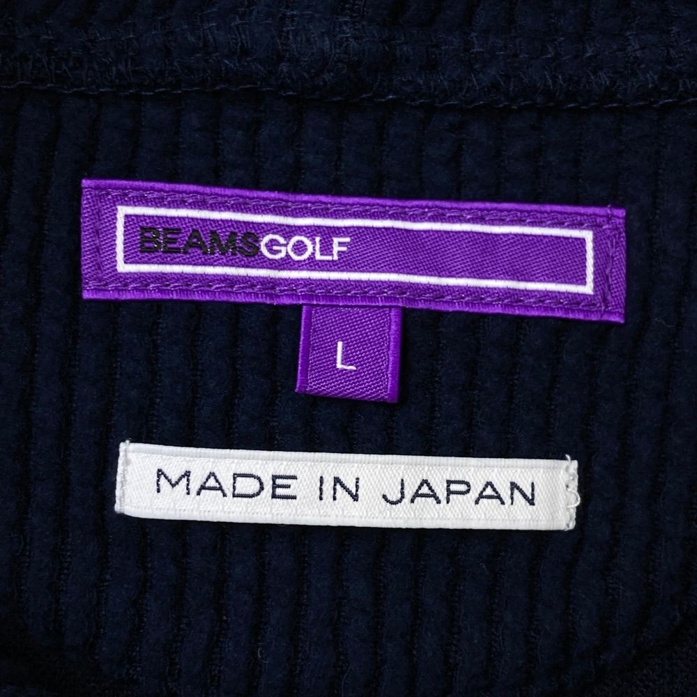 サイズ：L BEAMS GOLF ビームスゴルフ フード付 ノースリーブ