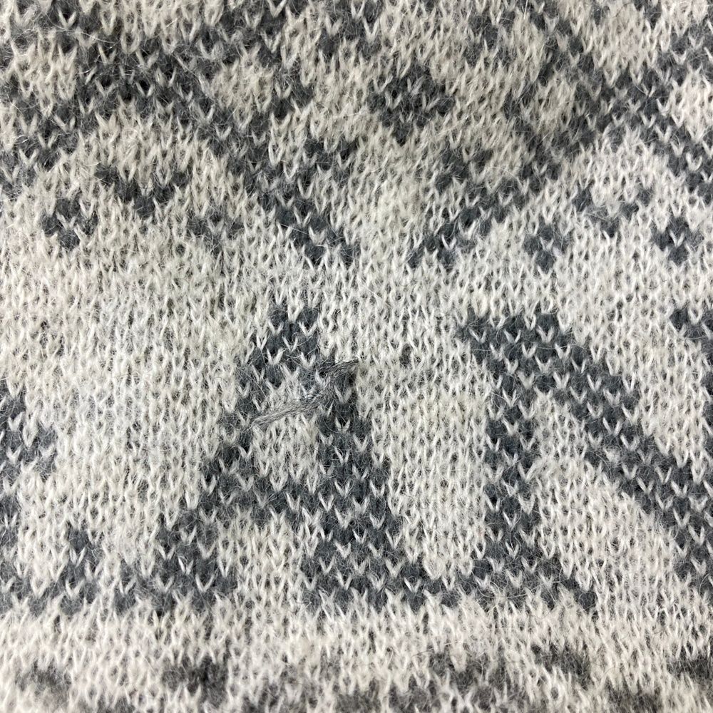 サイズ：M ST ANDREWS セントアンドリュース ニットセーター 総柄