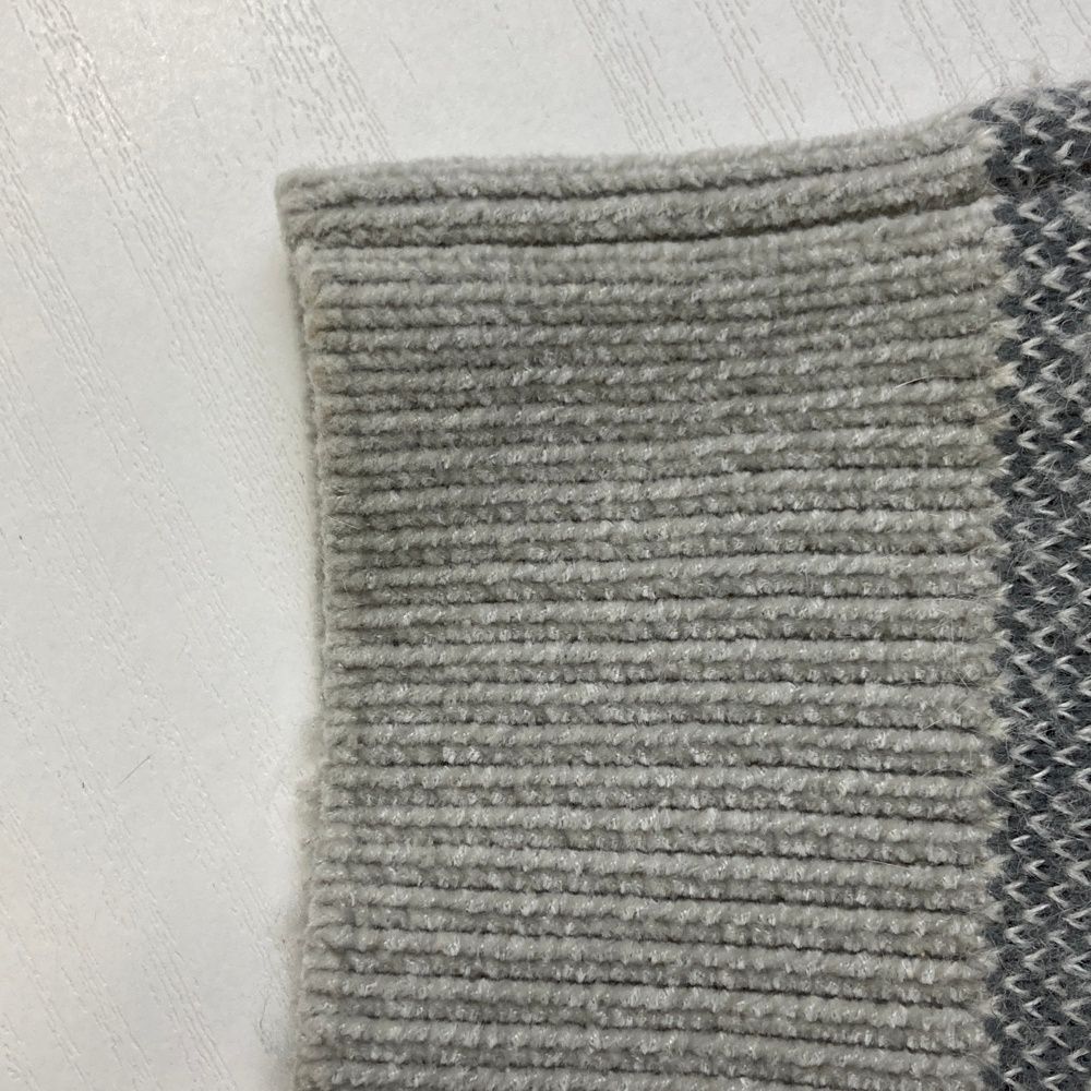 サイズ：M ST ANDREWS セントアンドリュース ニットセーター 総柄