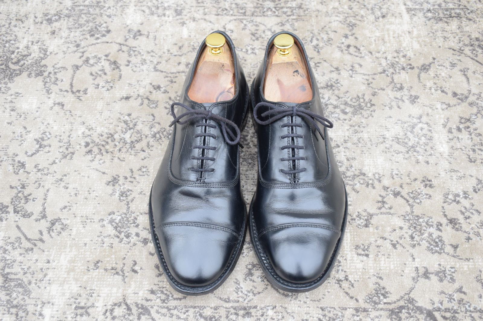 Allen Edmonds アレンエドモンズ Park Avenue パークアベニュー ストレート 内羽根 黒 ブラック US 8.5 26.5 cm 3 E W 3431