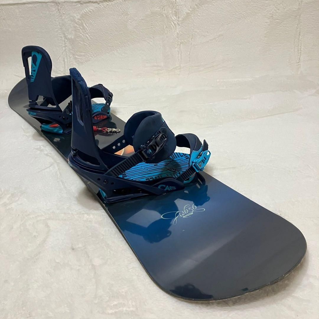 Burton バートン FISH CARTEL スノーボード BURTON Fish 156 CARTEL カーテル スノーボード 板バイン ビンディング