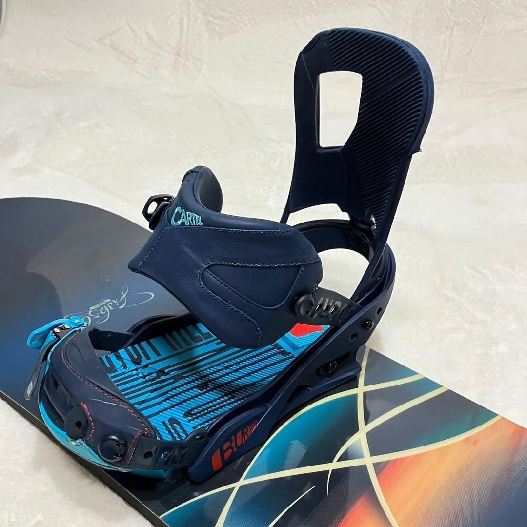 BURTON Fish 156 CARTEL カーテル スノーボード 板バイン ビンディング
