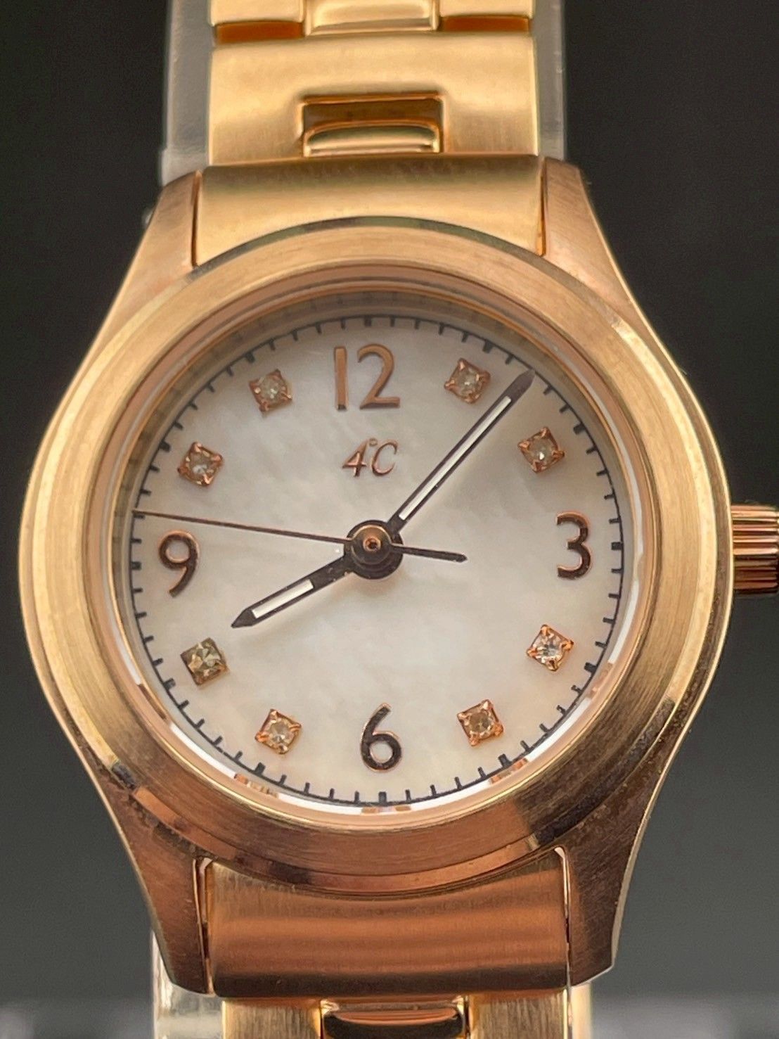 4℃ レディース クォーツ式 腕時計