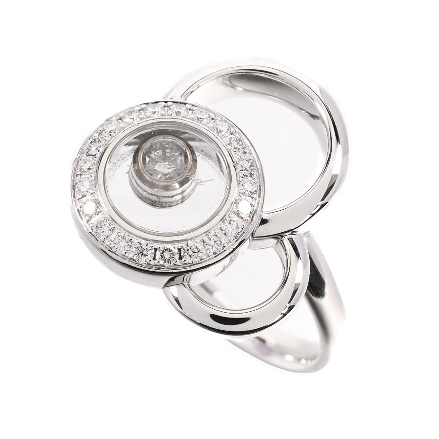 Chopard ショパール ハッピーダイヤ リング　YG750 12号 Chopard ショパール リング ハッピーダイヤ バブル 829769 - メルカリ