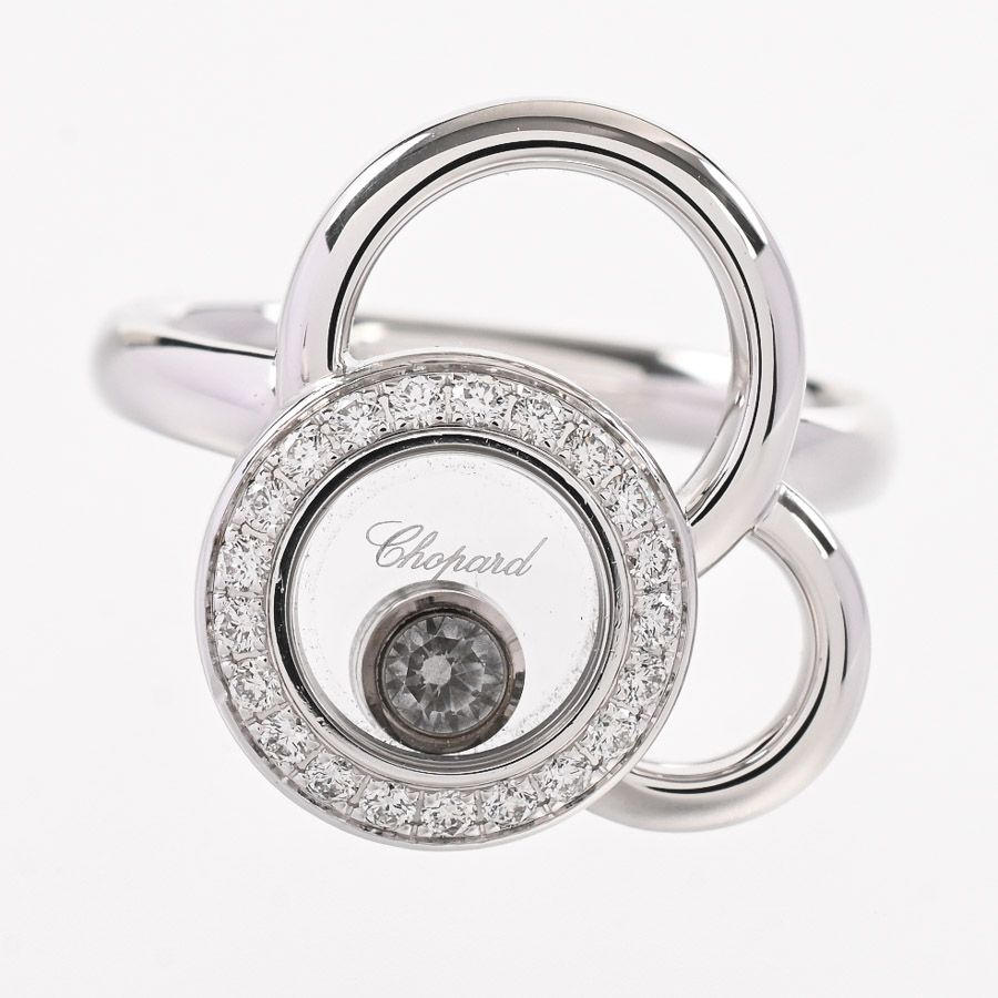 Chopard ショパール リング ハッピーダイヤ バブル 829769 - メルカリ