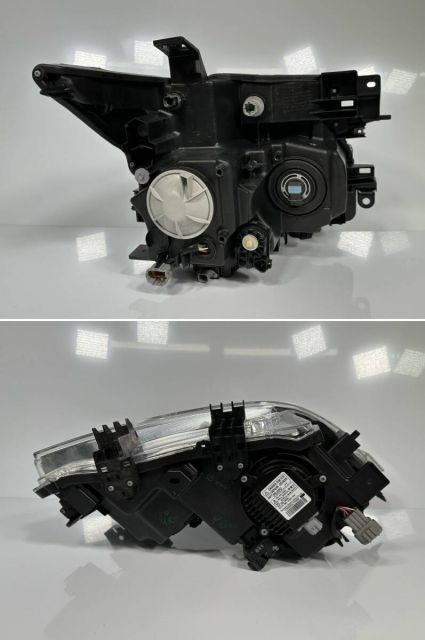 極美品 エルグランド PE52 TE52 前期 純正 左右ヘッドライト HID