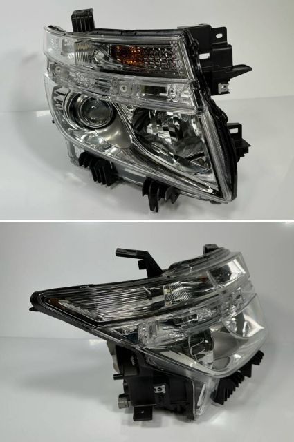極美品 エルグランド PE52 TE52 前期 純正 左右ヘッドライト HID