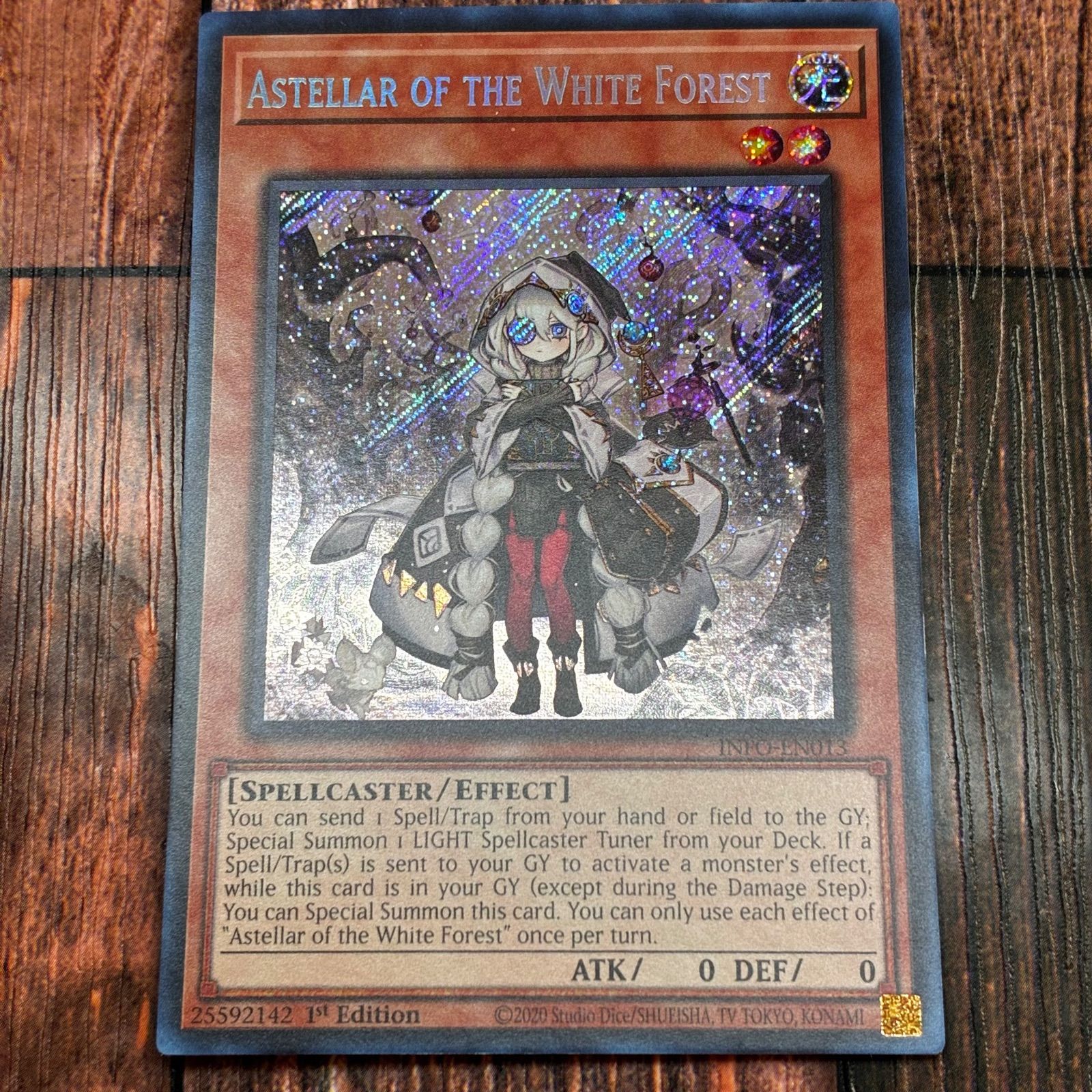 遊戯王 英語版 白き森のアステーリャ シク - メルカリ