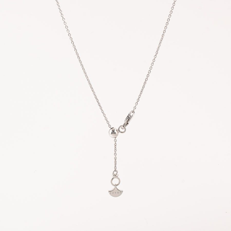 高級感 ダブル バタフライ シルエット RGP745 ネックレス ダブル バタフライ シルエット ダイヤモンド ペンダント, ホワイト