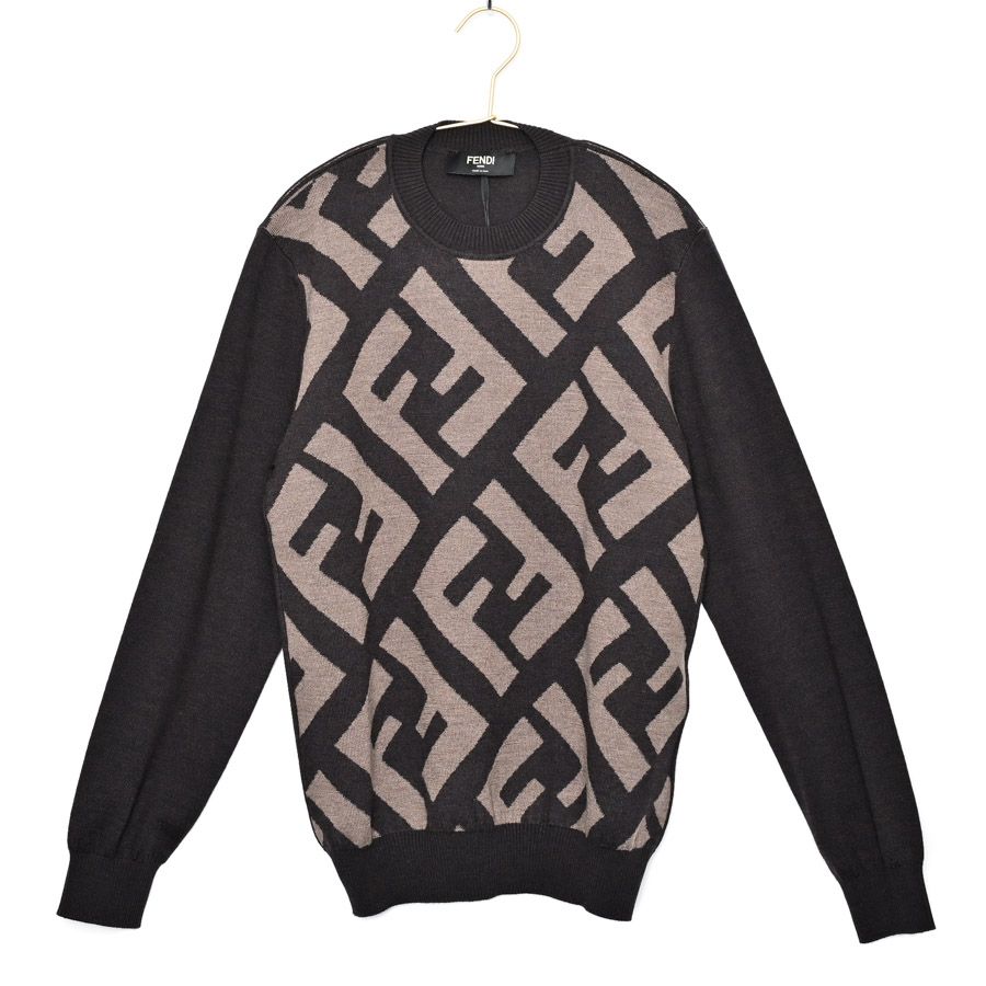 【大人気】FENDI ロゴデザイン セーター FENDI フェンディ セーター セーター FZX091APJK - メルカリ