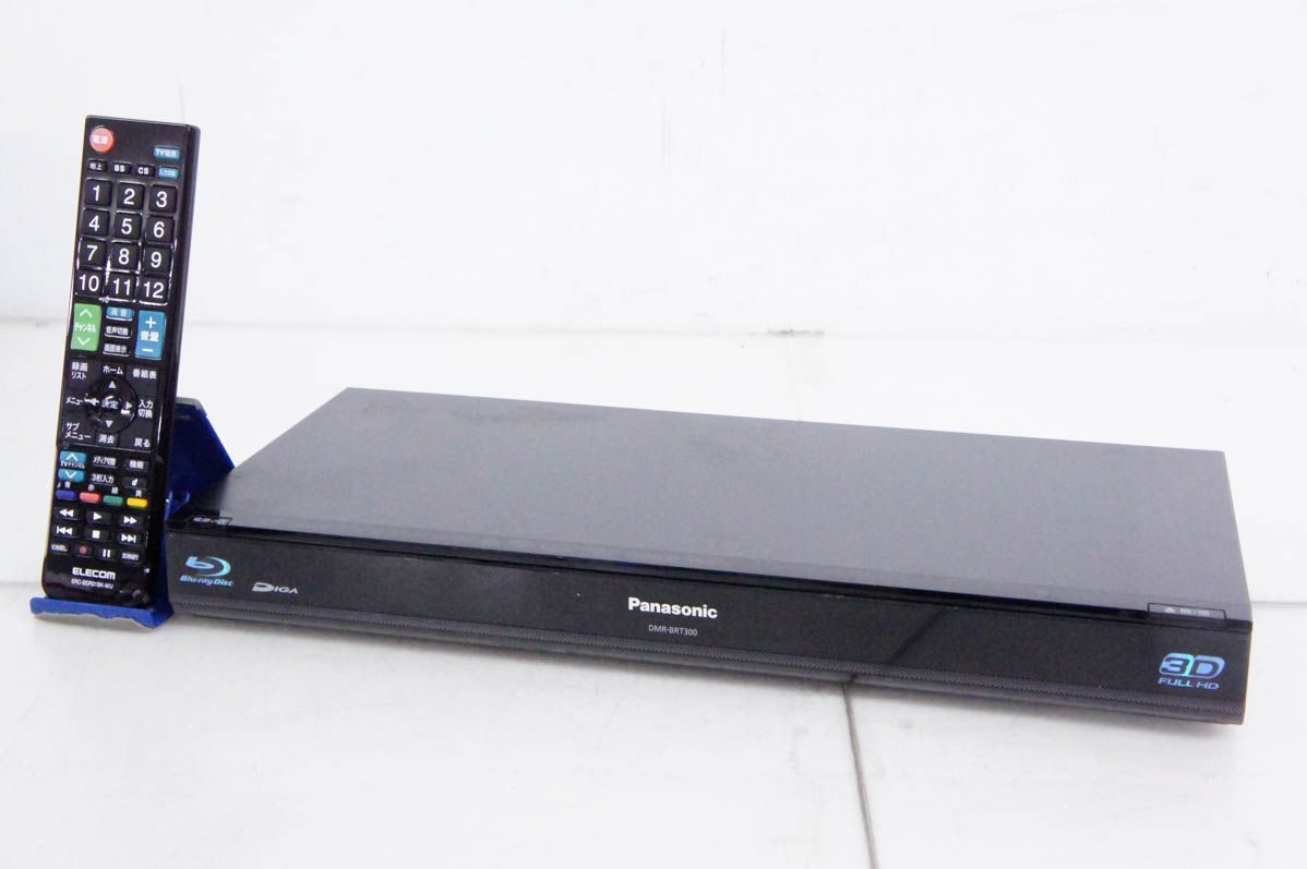 Panasonicパナソニック ハイビジョンブルーレイディスクレコーダー DMR BRT 300 3 Dディスク対応