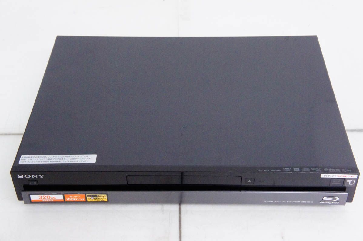 SONYソニー ブルーレイディスク DVDレコーダー BDZ RS 15 BDレコーダー