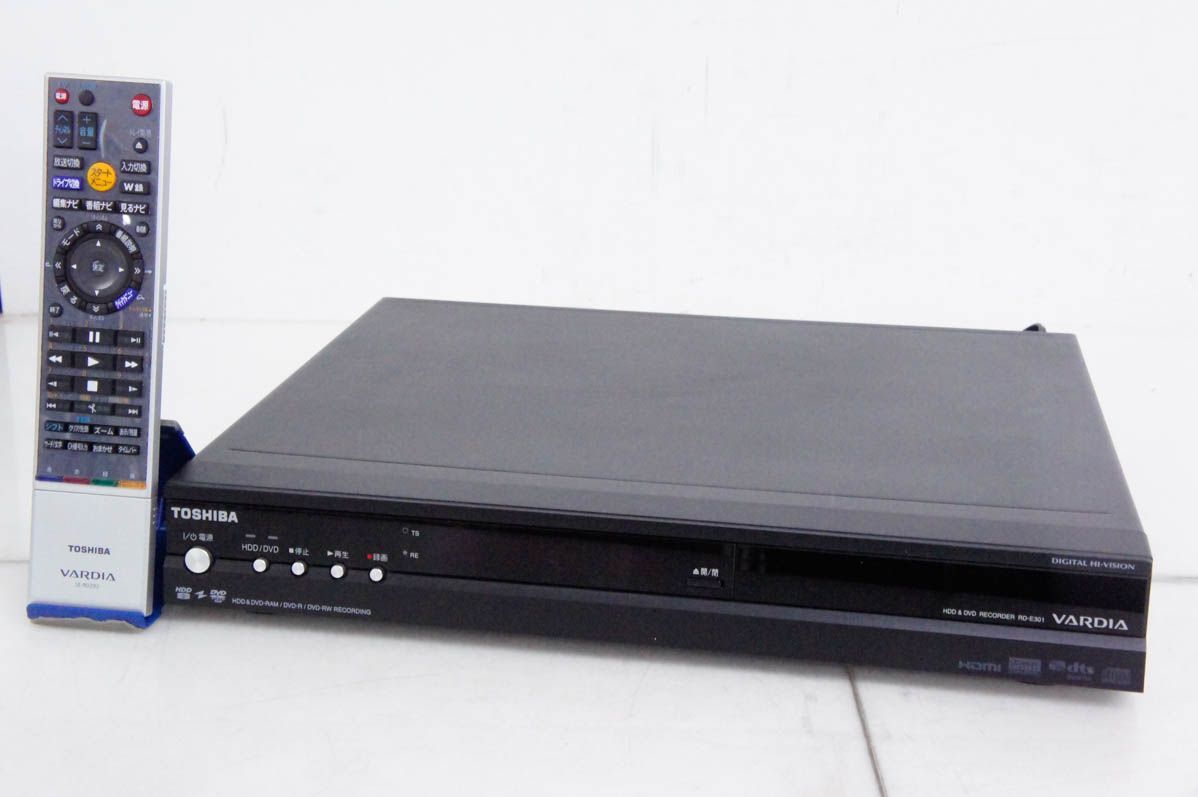東芝 DVDレコーダー 内蔵 DVD RAM R RW DL 地上 BS CS 110度デジタル内蔵 RD E 301