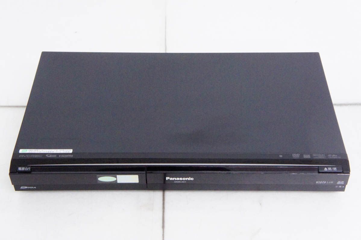 Panasonicパナソニック HDD搭載ハイビジョンDVDレコーダー ハイビジョンディーガ DMR XE 1