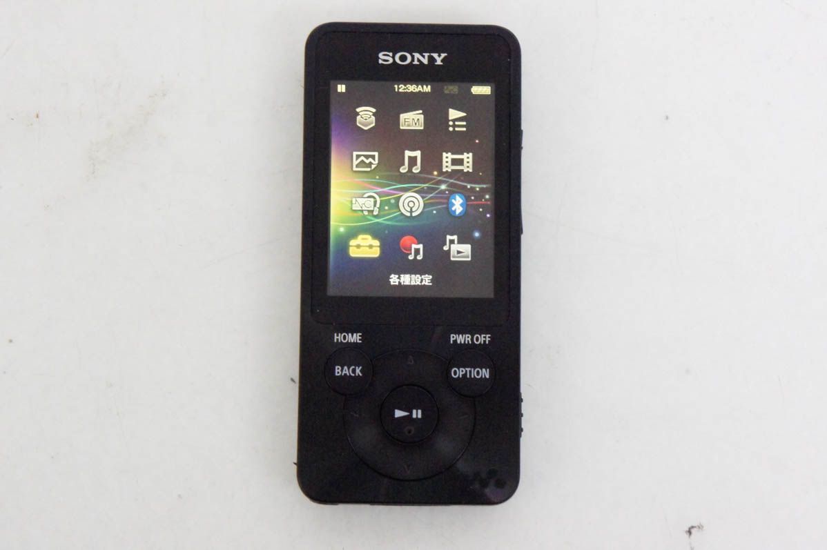 SONYソニー WALKMANウォークマン Sシリーズ 4 GB NW S 13 K メモリーオーディオ ワイドFM対応