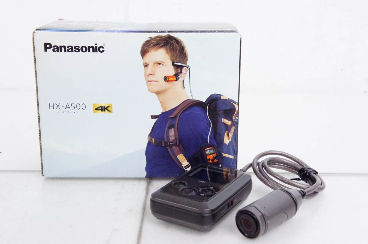 Panasonicパナソニック 4 Kウェアラブルカメラ HX A 500 H