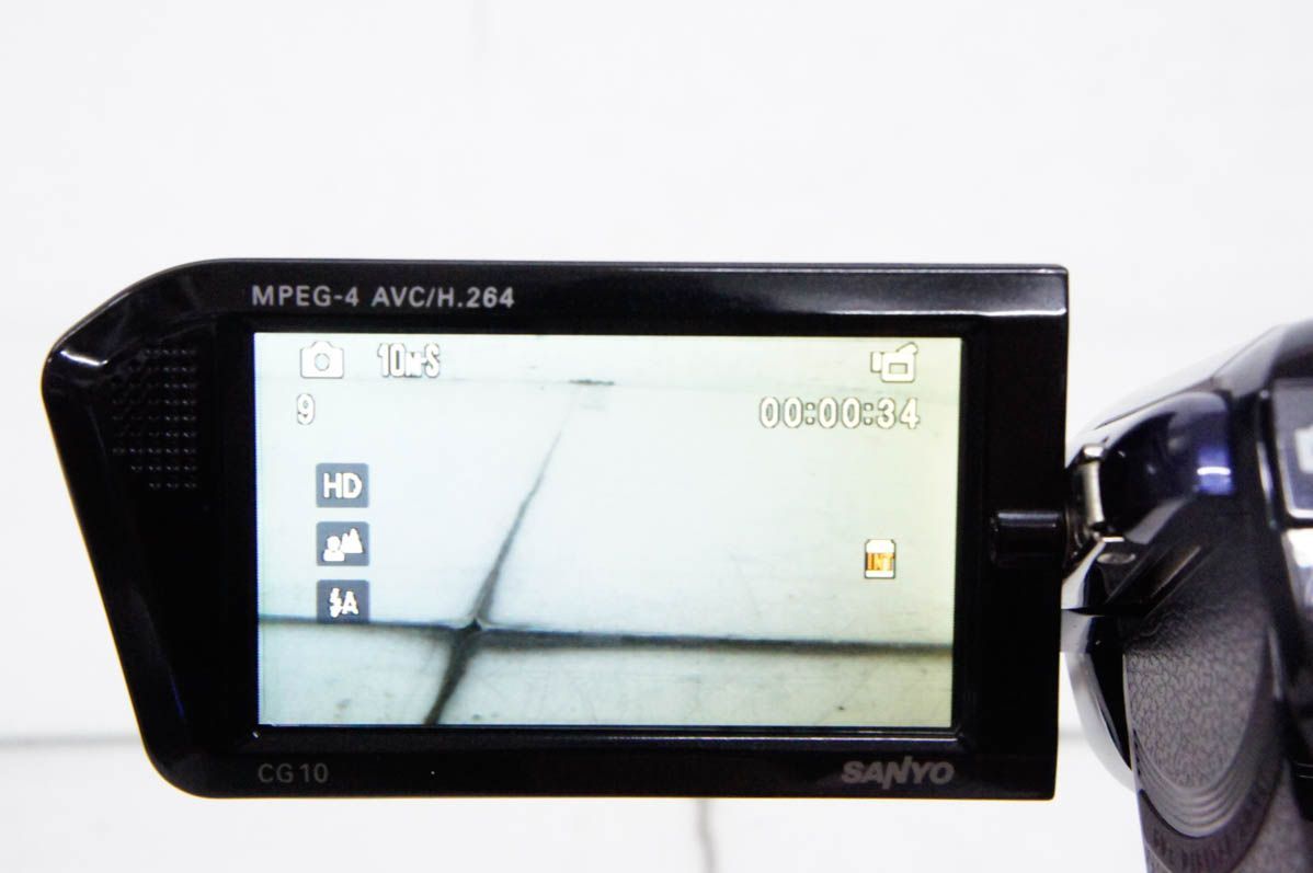 中古】SANYOサンヨー Xacti ザクティ デジタルムービーカメラ 1000万