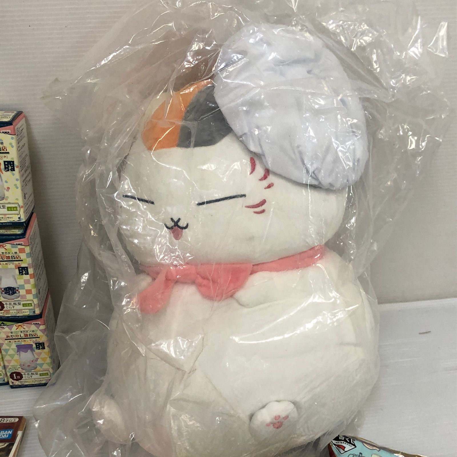 △夏目友人帳 ニャンコ先生 ぬいぐるみ グッズ まとめ 中古品