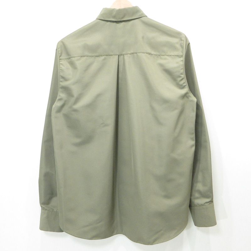JIL SANDER ジルサンダー NAVY ネイビー 長袖シャツ カーキグリーン 315 サイズ 38 112