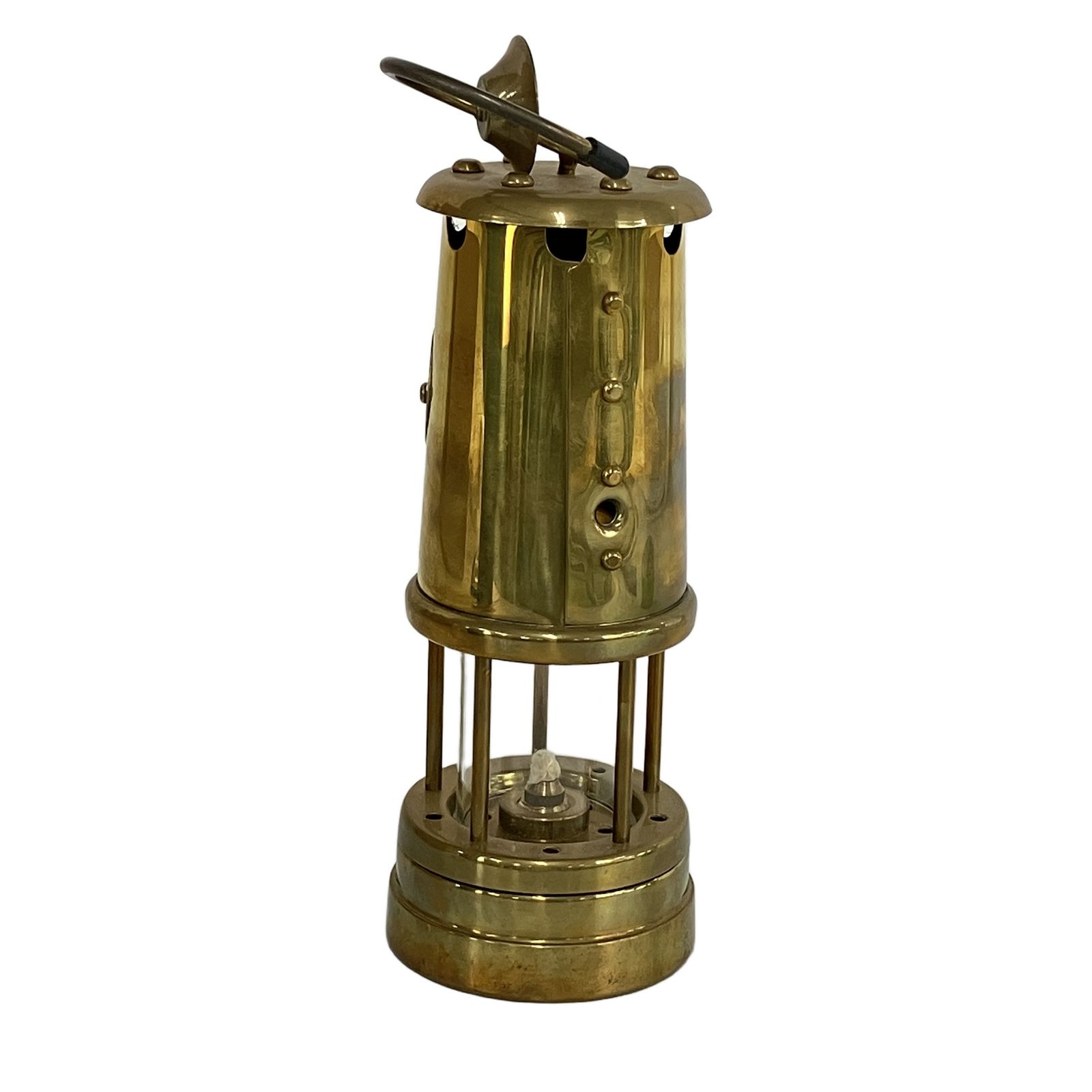 BRITISH COAL MINING MINER'S LAMP TYPE VALE オイルランプ ジャンク