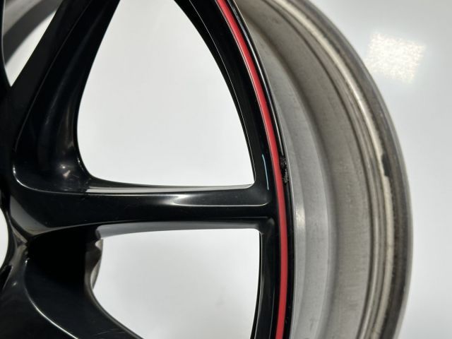 マークX G's GRX130 純正 ブラック塗装 アルミホイール×1本 19インチ