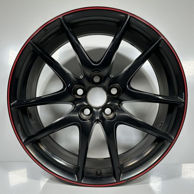 マークX G's GRX130 純正 ブラック塗装 アルミホイール×1本 19インチ