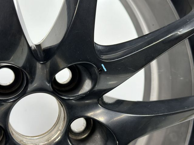 マークX G's GRX130 純正 ブラック塗装 アルミホイール×1本 19インチ