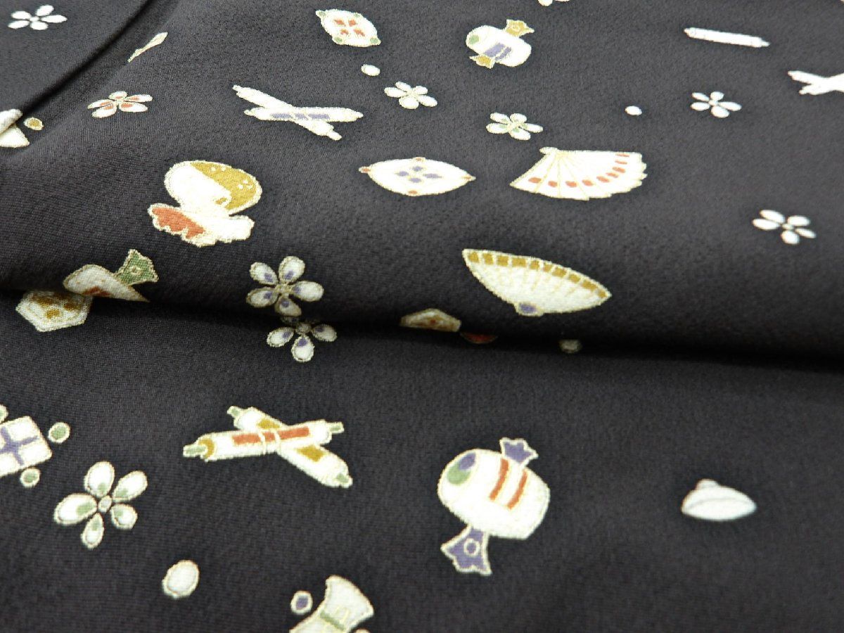 小紋 小紋 新品 香雪蘭 Freesia カジュアル小紋 着物 御仕立上り(3475