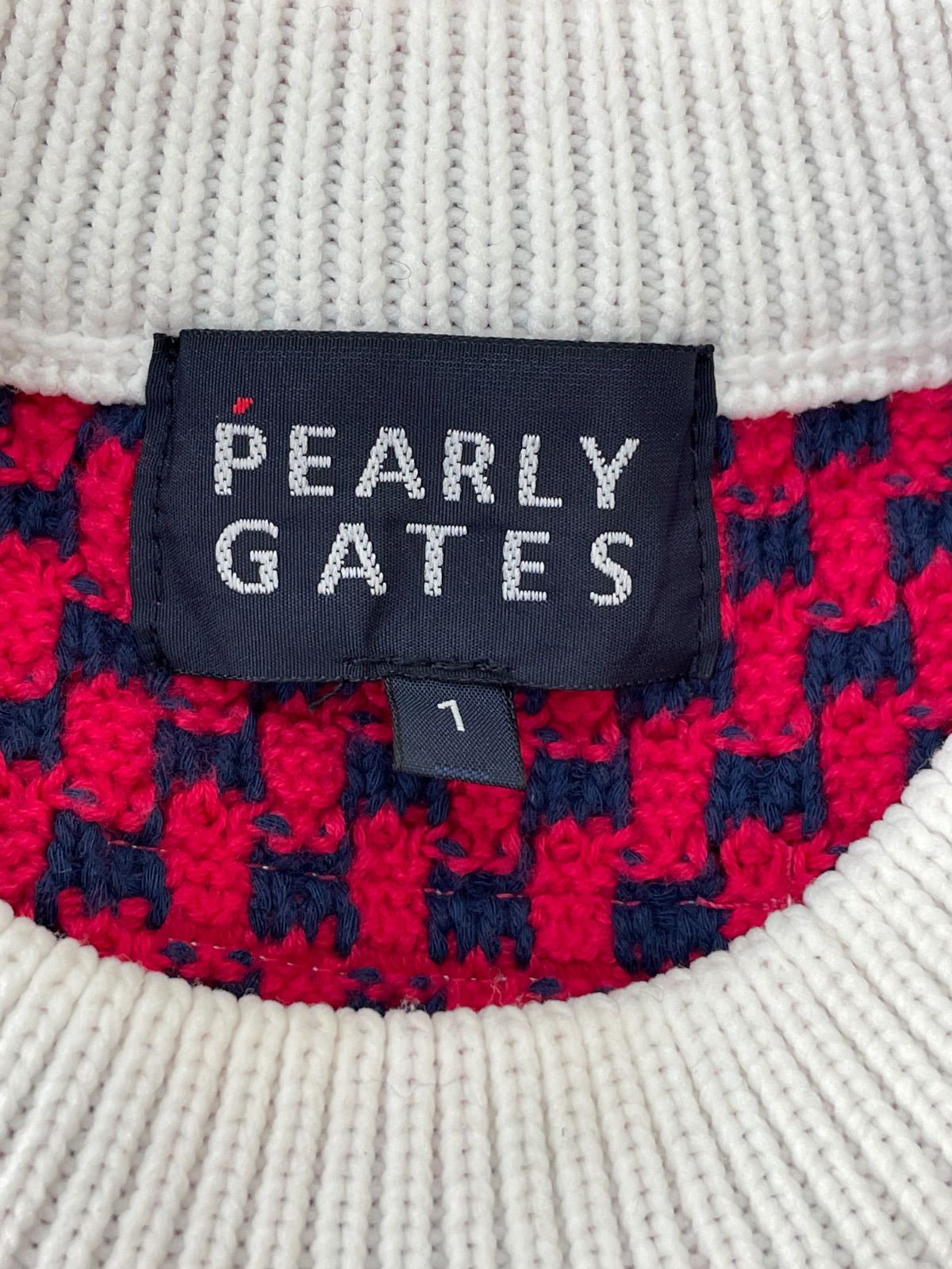 ⑩PEARLYGATES パーリーゲイツ ニットベスト ゴルフウエア レディース